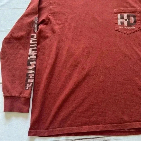 Harley Davidson Mens Dubai long sleeve shirt Motor Harley Davidson cycle… - Picture 6 of 12